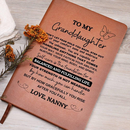 Granddaughter Personalized Message Journal from Grandma