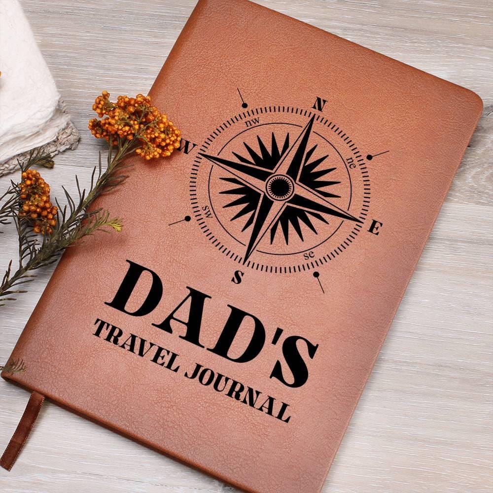 Dad Travel Journal – Birthday gift for Dad – view 2