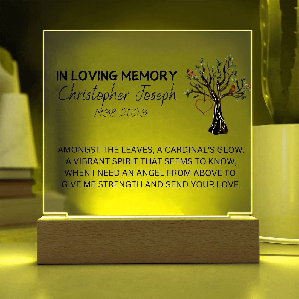 Memorial Plaque for Loss of Loved One – view 8