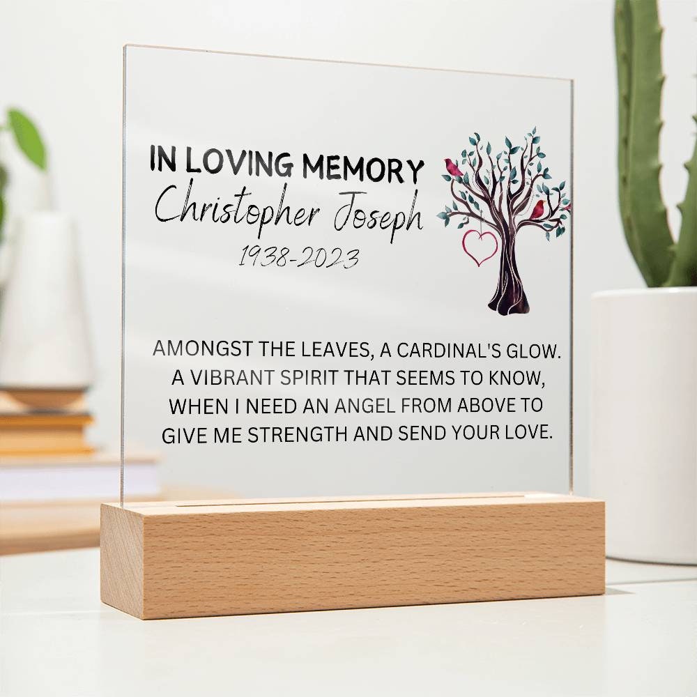 Memorial Plaque for Loss of Loved One – view 9