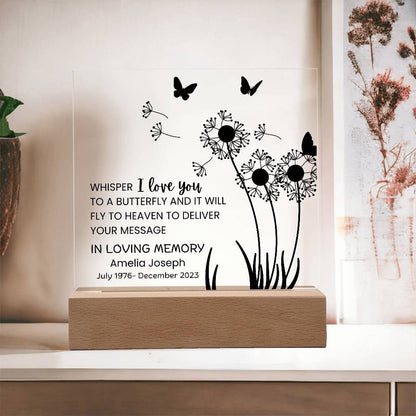 Memorial Plaque for Loss of Loved One – Sympathy Gift – view 6