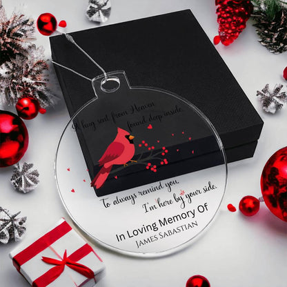 Personalized Memorial Acrylic Ornament – view 7