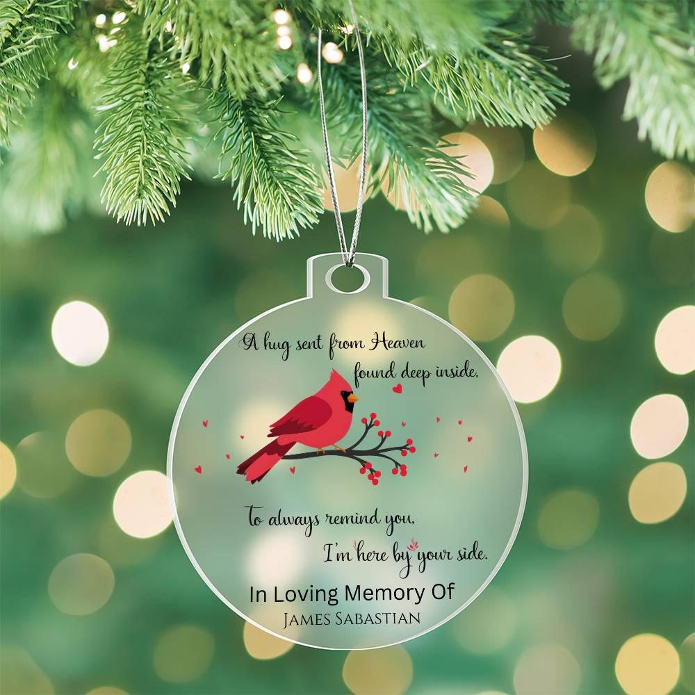 Personalized Memorial Acrylic Ornament – view 4