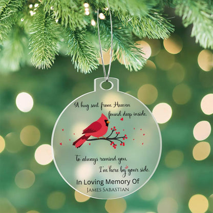 Personalized Memorial Acrylic Ornament – view 4