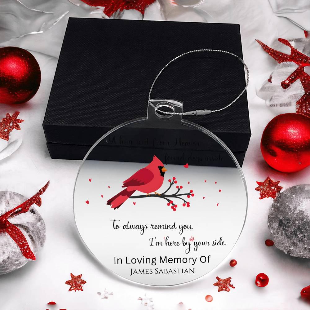 Personalized Memorial Acrylic Ornament – view 9