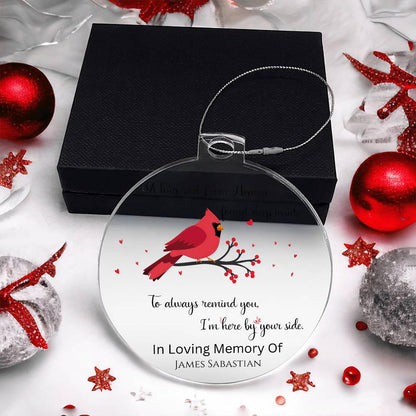 Personalized Memorial Acrylic Ornament – view 9