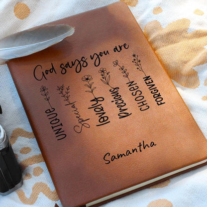 Affirmation Prayer Journal For Women – Religious faith Gift for Girls – view 6