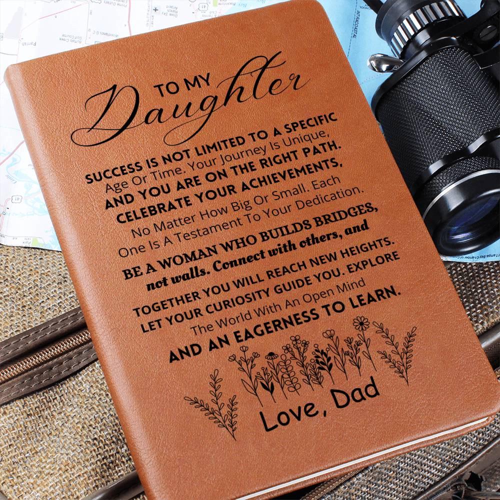Personalized Daughter Keepsake Journal Gift from Dad/Mom – view 4