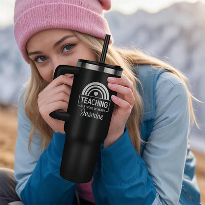 Personalized Teacher 40 Oz Tumbler – Back To School Gift
