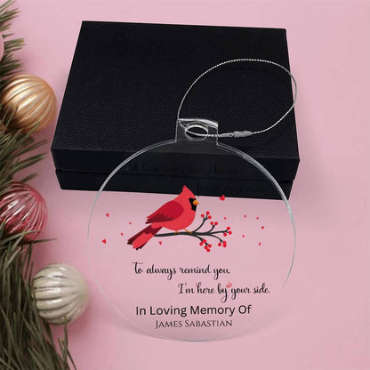 Personalized Memorial Acrylic Ornament – view 8