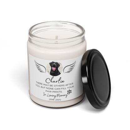 Custom Pet Memorial Candle – Pet Remembrance Gift – view 7