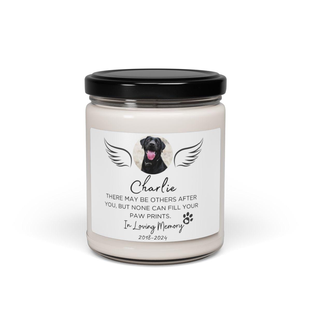 Custom Pet Memorial Candle – Pet Remembrance Gift – view 10