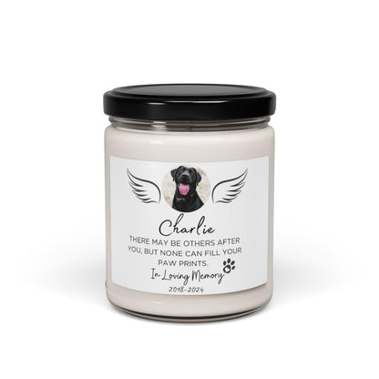 Custom Pet Memorial Candle – Pet Remembrance Gift – view 10