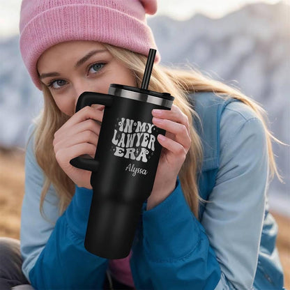 In My Lawyer Era Personalized Leaser Engraved 40oz Tumbler