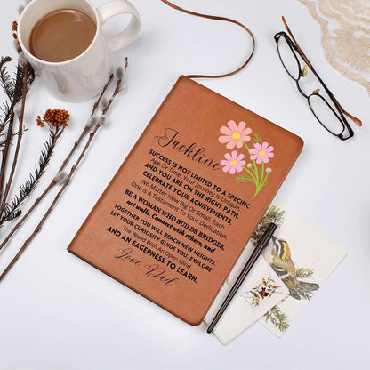 Custom Name Daughter Leather Journal – Gifts for daughter From Mom – view 7