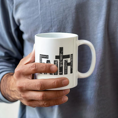 Faith Bible Verse Christian Coffee Mug – Gift for Christian Women – view 10