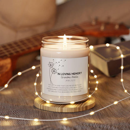 Memorial Candle – Sympathy Gift for Loss of Loved ones
