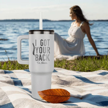 Personalized Funny Chiropractor 40Oz Leaser Engraved Tumbler – view 10