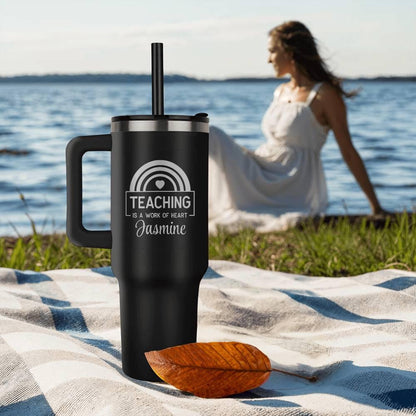 Personalized Teacher 40 Oz Tumbler – Back To School Gift – view 10