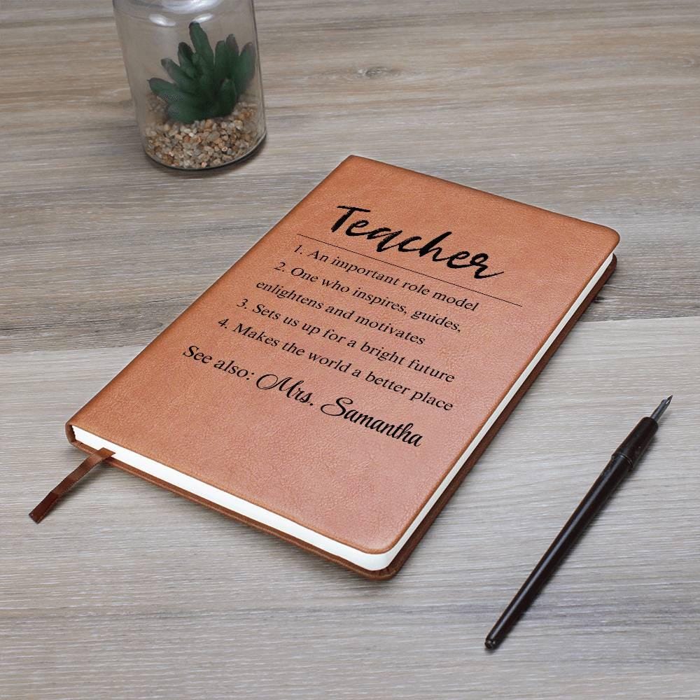 Personalized Teacher Definition Journal – view 7