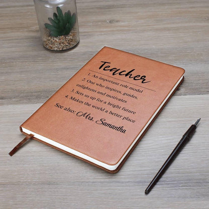Personalized Teacher Definition Journal – view 7