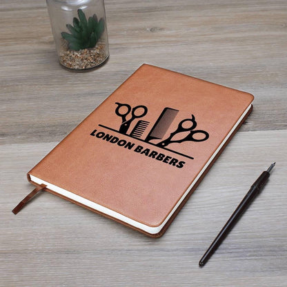 Personalized Barber Shop Leather Journal – Gift for Barber Dad – view 7