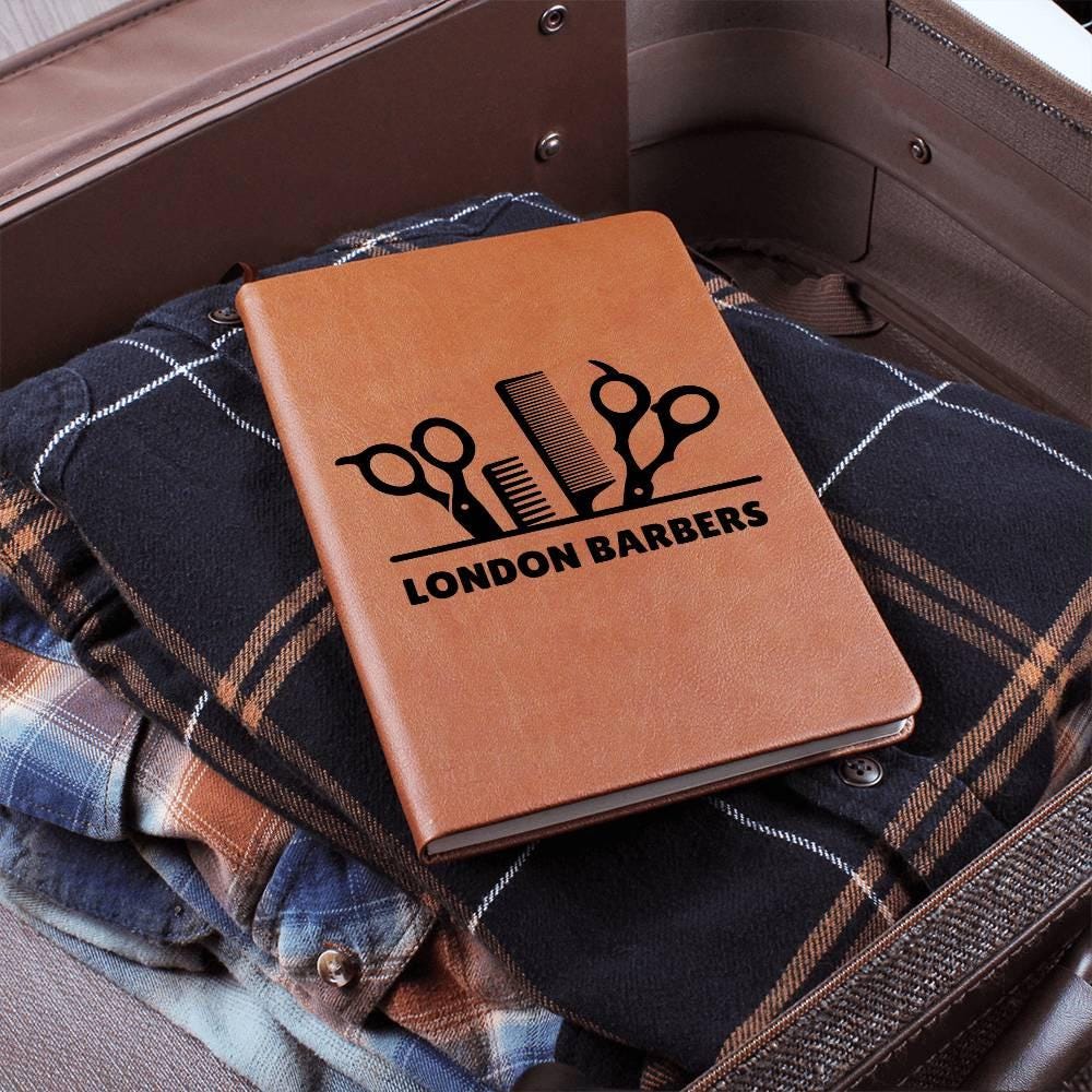 Personalized Barber Shop Leather Journal – Gift for Barber Dad – view 6