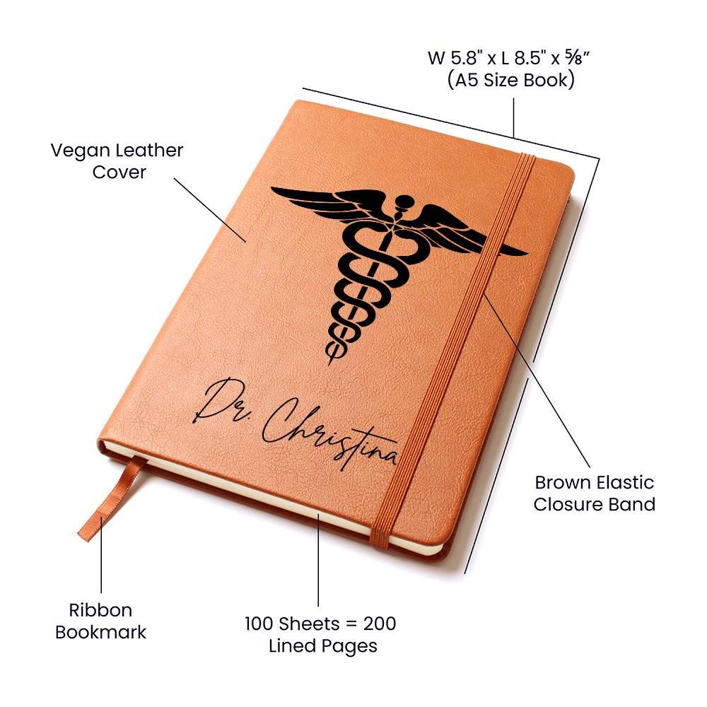 Personalized Nurse Journal – Nursing School Graduate Gift – view 5