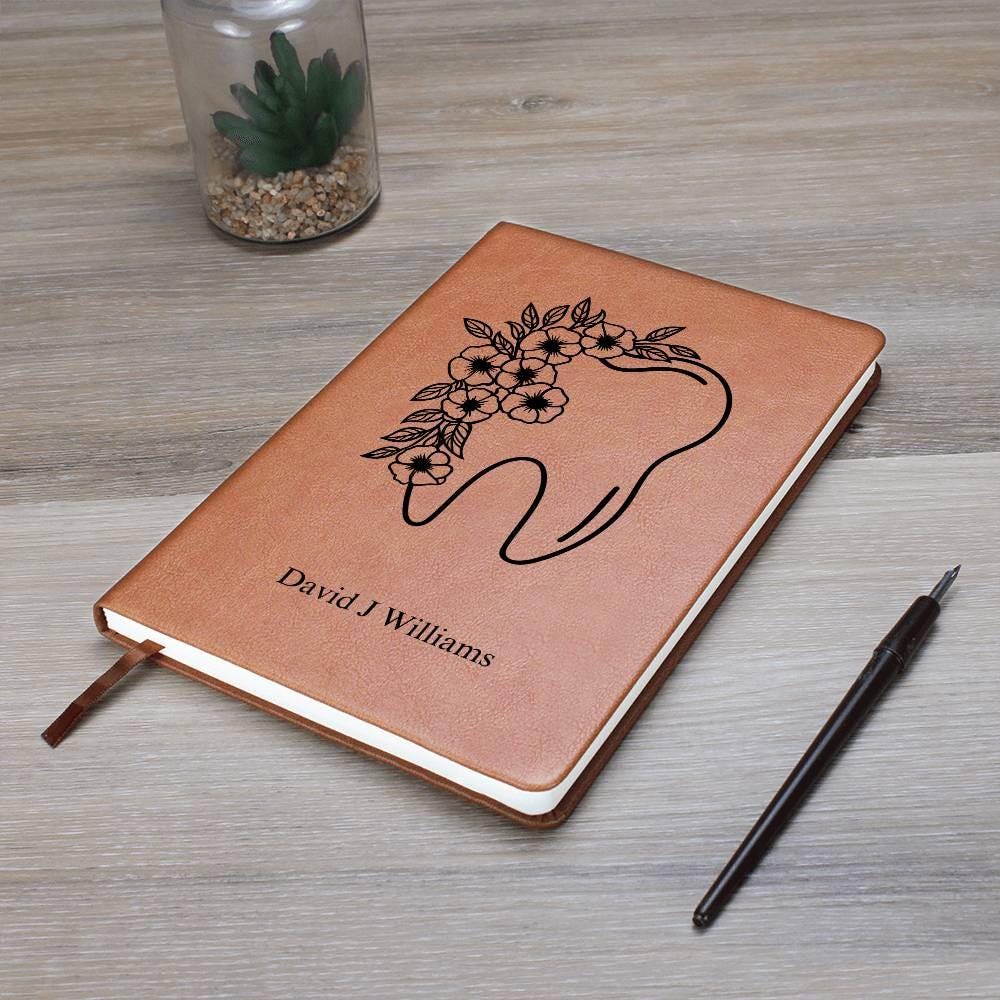Personalized Journal for Dentist – Dental Graduation Gift – view 10