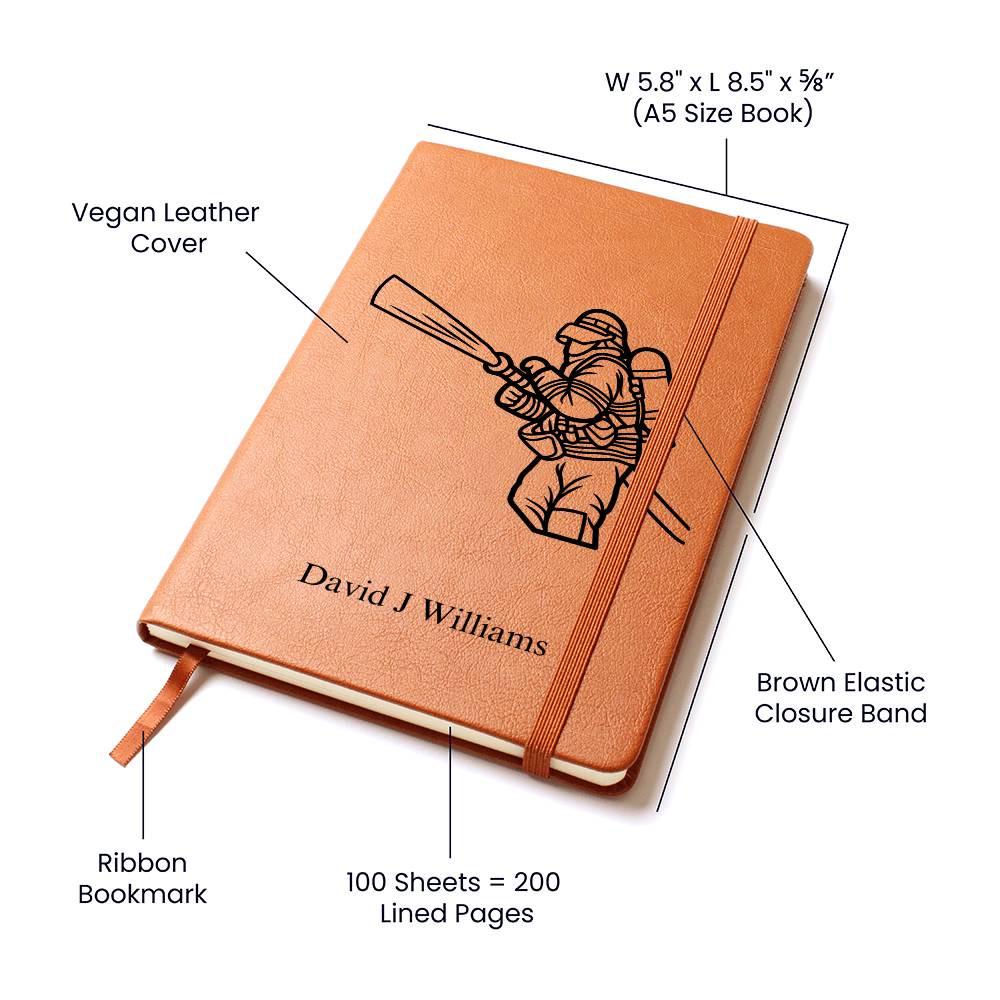 Personalized Journal for Firefighter – Fireman Retirement Gift – view 4