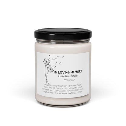 Memorial Candle – Sympathy Gift for Loss of Loved ones – view 7