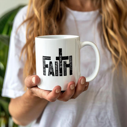 Faith Bible Verse Christian Coffee Mug – Gift for Christian Women – view 8