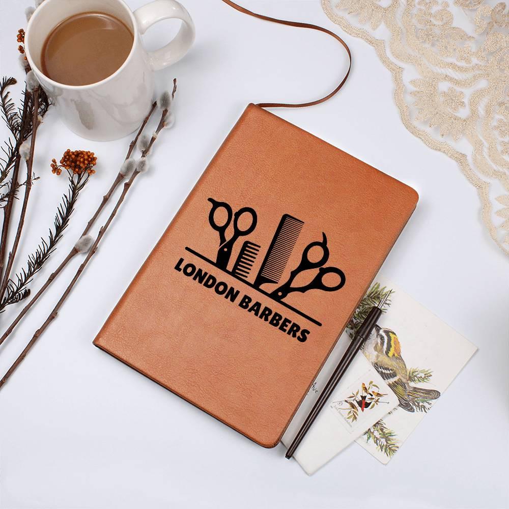 Personalized Barber Shop Leather Journal – Gift for Barber Dad – view 8