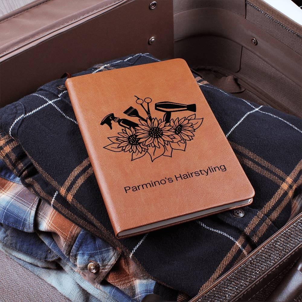 Personalized Hairstylist Journal – Barber Shop Owner Gifts – view 9