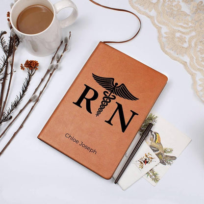 Personalized Registered Nurse Journal – Unique Gift for Nurse – view 6