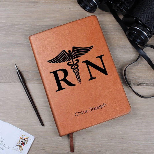 Personalized Registered Nurse Journal – Unique Gift for Nurse – view 2