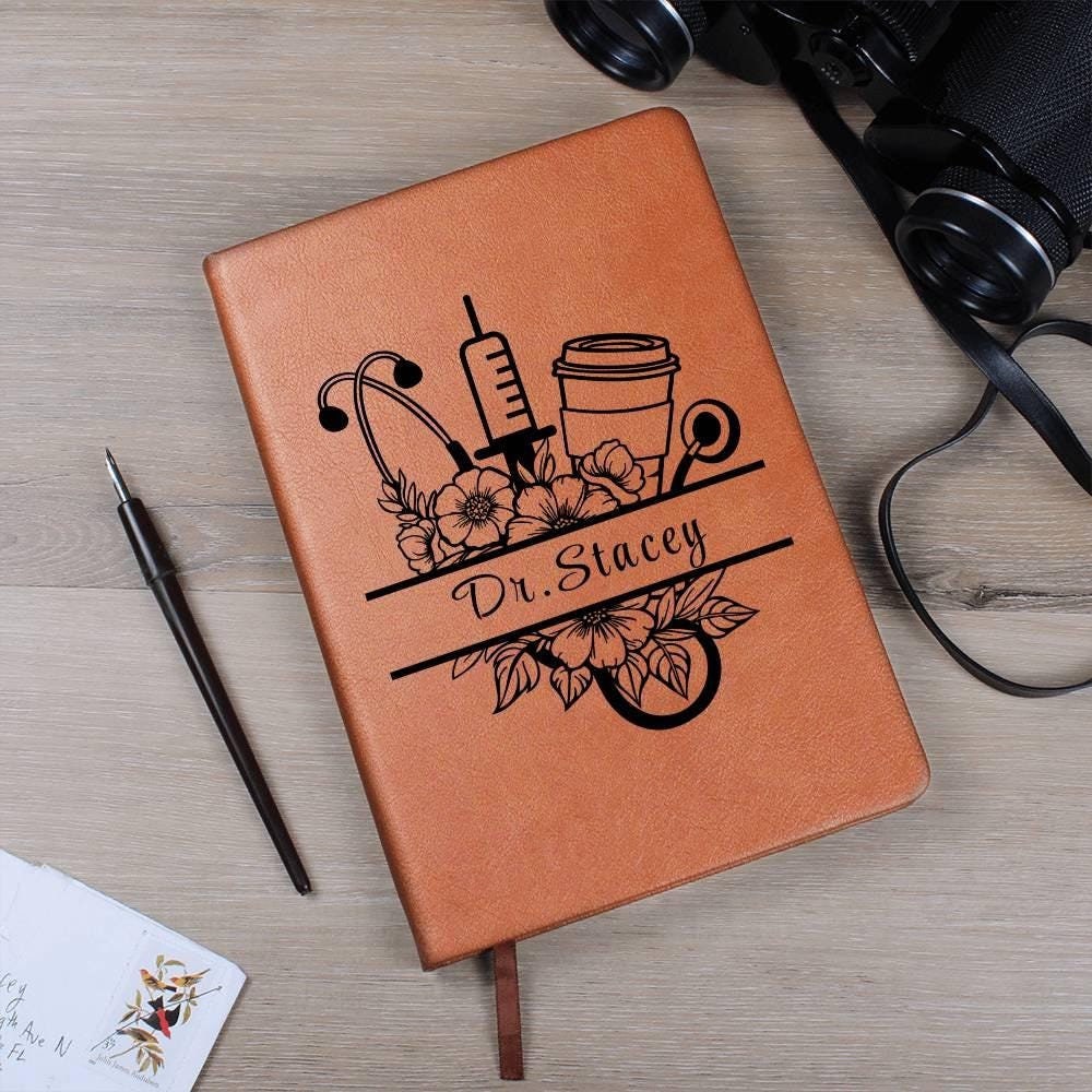 Personalized Journal For Doctor/ Nurse – Medical Student Gift – view 6