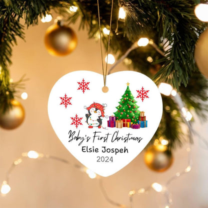 2024 Baby's First Christmas Personalized Ornament – New Parents Gift – view 5