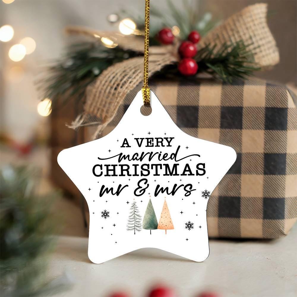 A very Married Christmas – Newlywed Christmas Gift – view 2