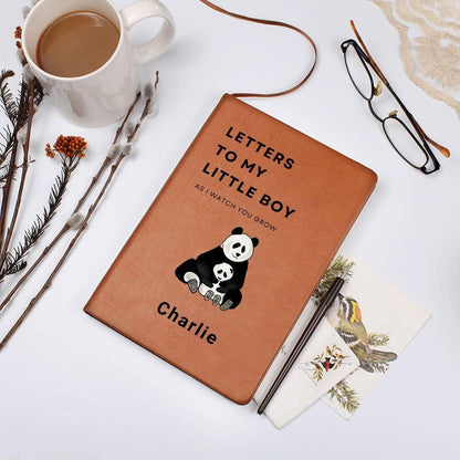 Personalized Letters to my Little Boy Leather Journal – Daughter – view 10