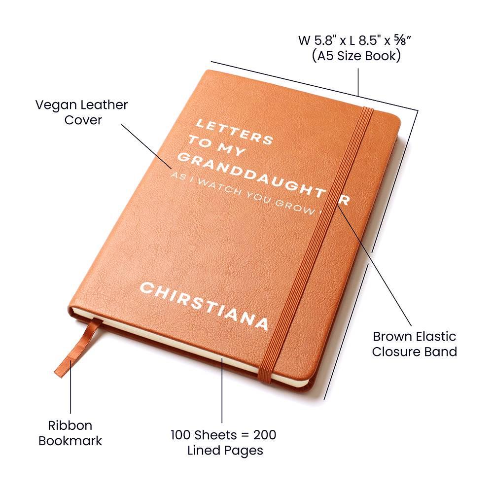 Letters To My Granddaughter Journal – Gifts for Granddaughter – view 4