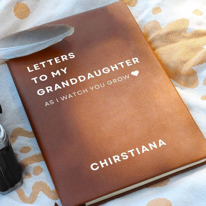 Letters To My Granddaughter Journal – Gifts for Granddaughter