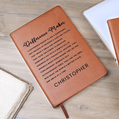 Personalized Journal Difference Maker – Gift for Employee – view 9