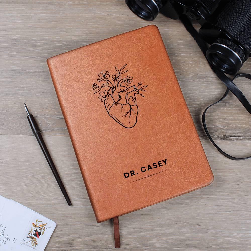 Personalized Anatomical Heart Journal – Gift for Cardiologist – view 8