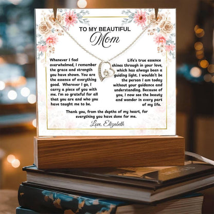 Personalized Mom Acrylic Plaque Keepsake Bundle – Mother's Day Gifts – view 7