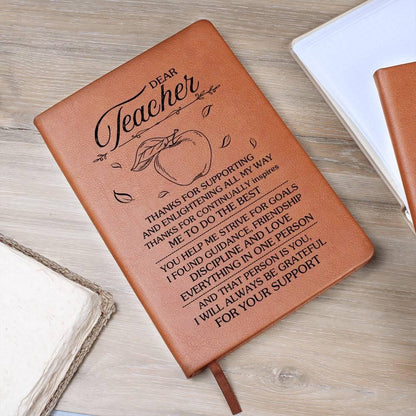 Personalized Teacher appreciation Journal – School Teacher gift – view 9