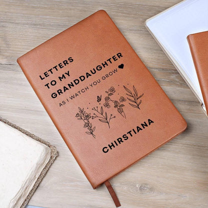 Letters to My Granddaughter Leather Journal – Granddaughter Gifts – view 5