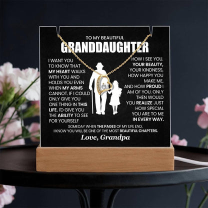 Personalized Granddaughter Keepsake Bundle – From Grandparents