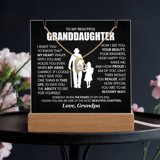 Personalized Granddaughter Keepsake Bundle – From Grandparents