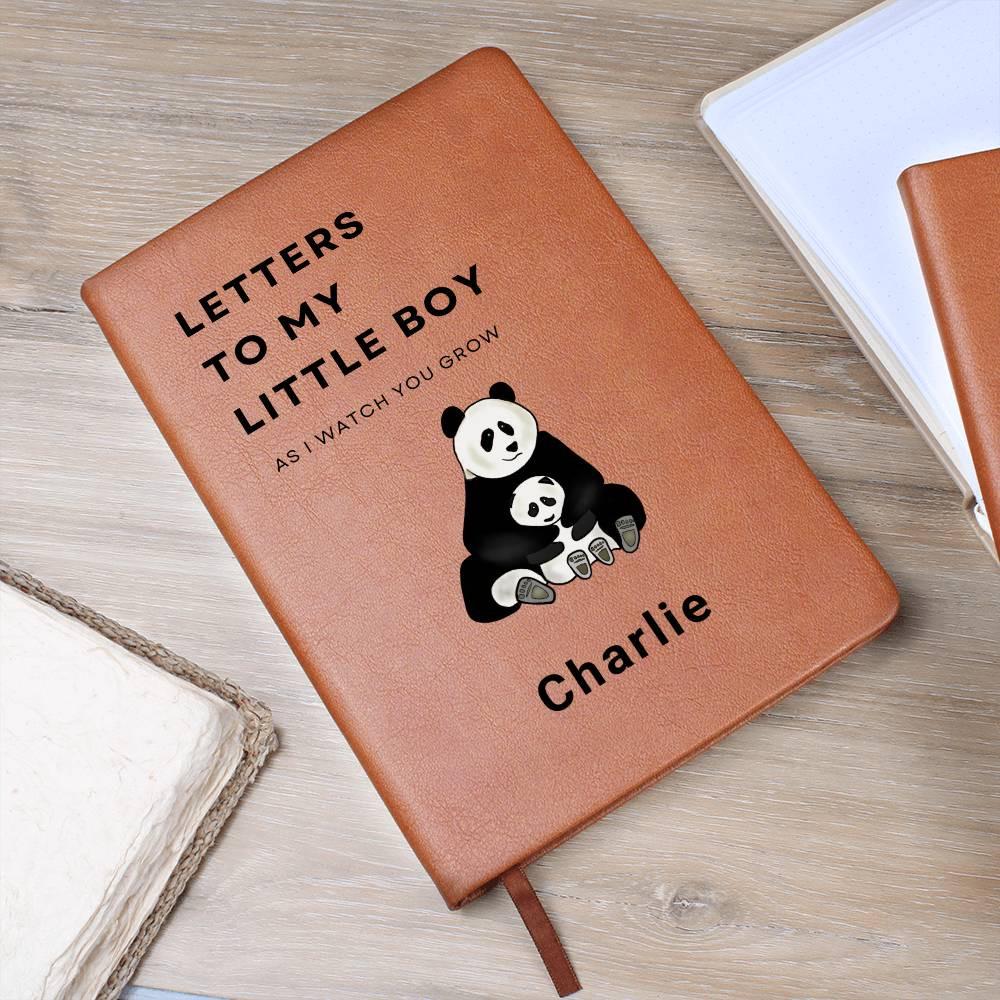 Personalized Letters to my Little Boy Leather Journal – Daughter – view 7